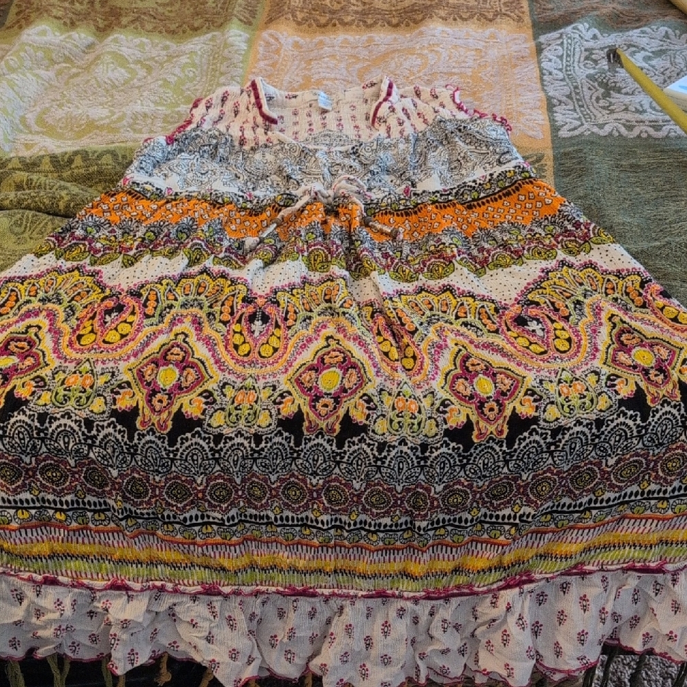 Dressbarn Dress-Vibrant, Boho Colors And Patterns